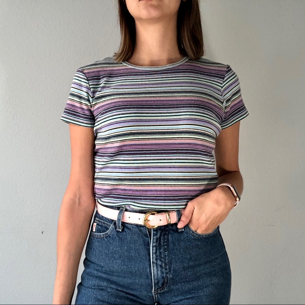 ‼️❗️SOLD❗️‼️90’s Gap striped shirt